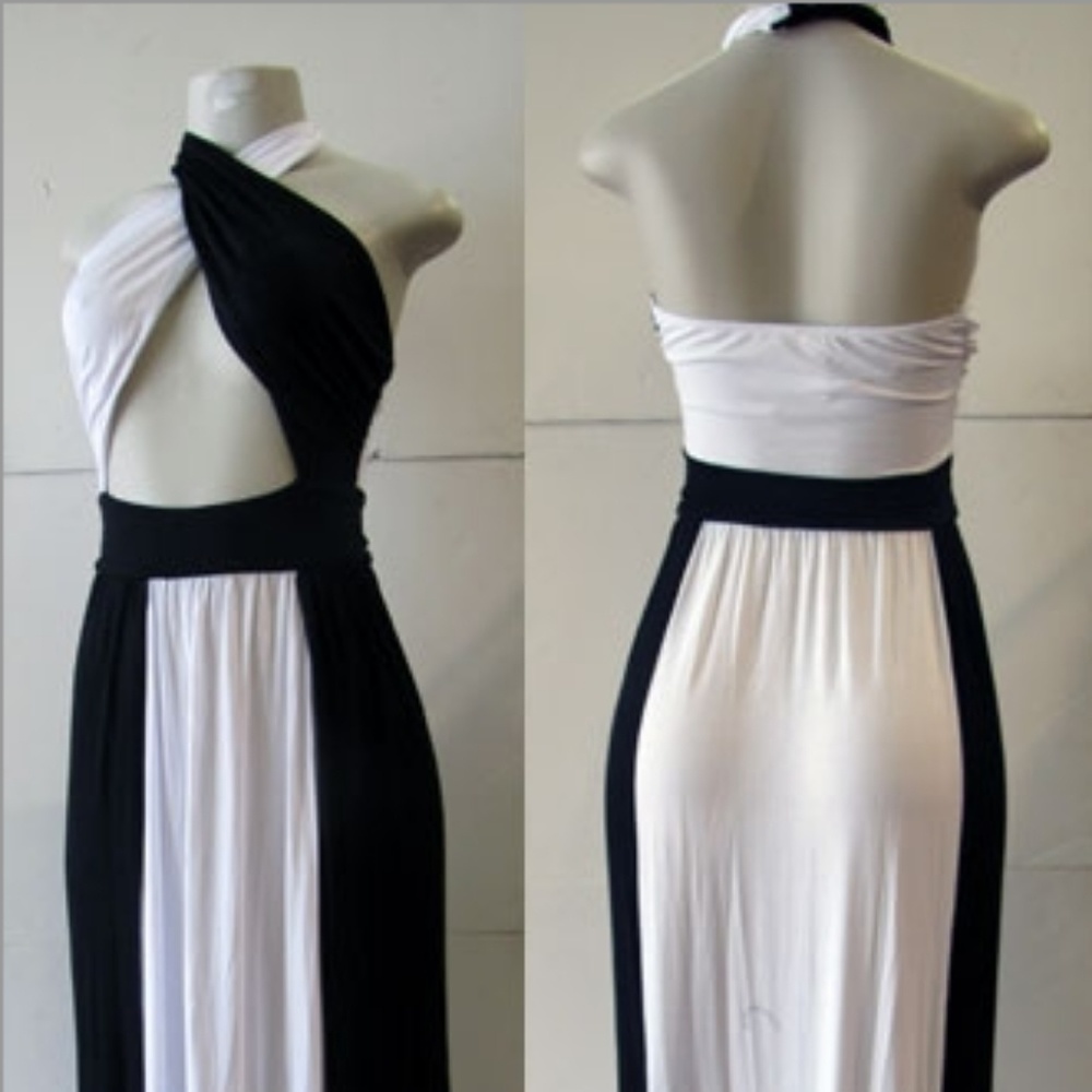 Criss Cross Maxi with High Split